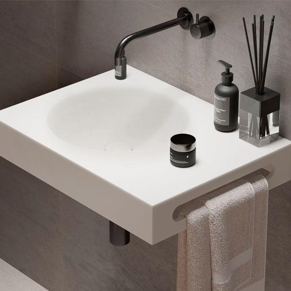 Ideavit Solidnext håndvask t/væg - Uden overløb - Uden hanehul Ideavit Solidnext håndvask t/væg - Uden overløb - Uden hanehul