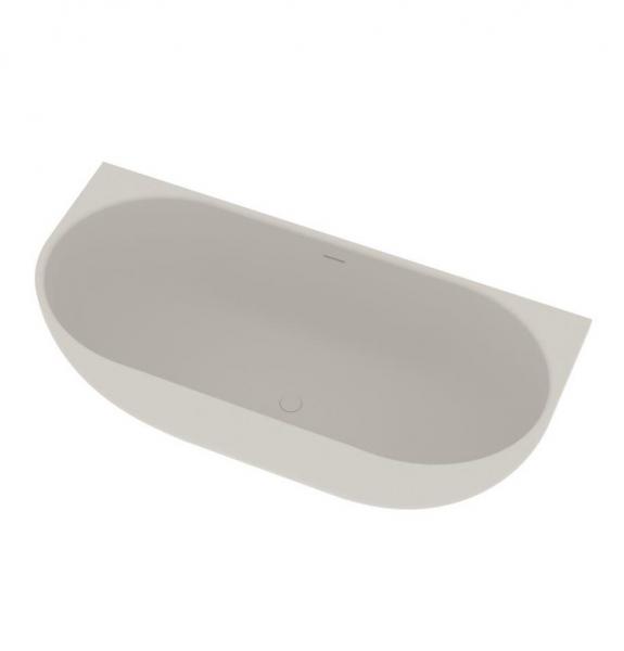 Ideavit Solidnova back-to-wall badekar 1800 x 800 mm - Mat hvid Ideavit Solidnova back-to-wall badekar 1800 x 800 mm - Mat hvid