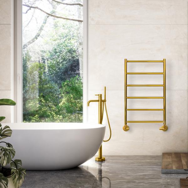 Kriss Polaris h&aring;ndkl&aelig;det&oslash;rrer - 50x80 cm - Guld