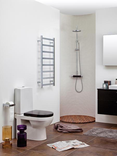 Kriss Manisa Håndklædetørrer - 50x100 cm - Hvid Kriss Manisa Håndklædetørrer - 50x100 cm - Hvid