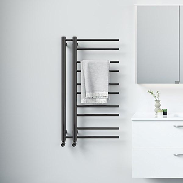 Str&oslash;mberg Mileto el-h&aring;ndkl&aelig;det&oslash;rrer - 50x94 cm - Antracit