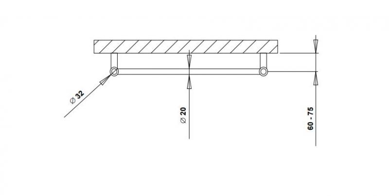 Strømberg Sorano el-håndklædetørrer - 50x58 cm - Krom Strømberg Sorano el-håndklædetørrer - 50x58 cm - Krom