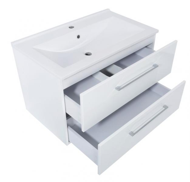 Nortiq Bakkedahl 80 møbelsæt - Hvid højglans Nortiq Bakkedahl 80 møbelsæt - Hvid højglans