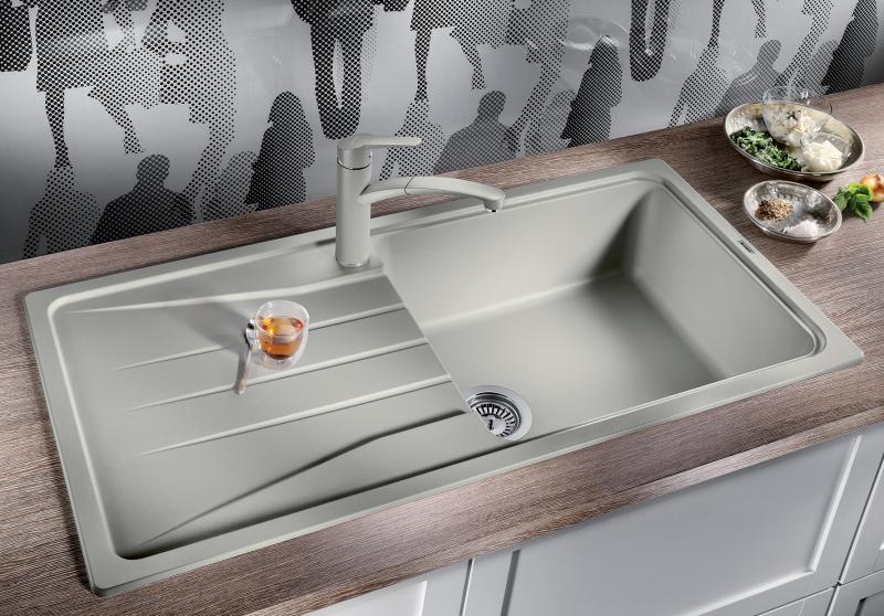 Blanco Sona XL6S k&oslash;kkenvask - Antracit