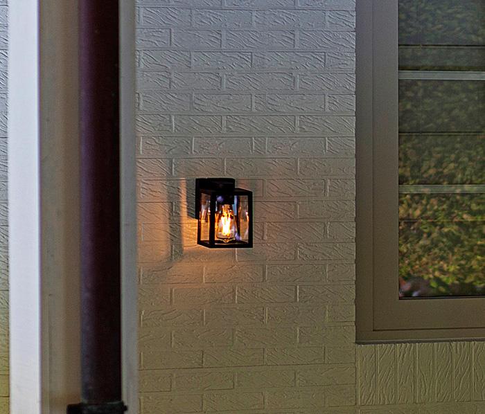 Lutec Tradition Shiva udendørslampe - Mat sort Lutec Tradition Shiva udendørslampe - Mat sort