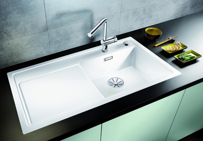 Blanco Zenar XL 6S-F k&oslash;kkenvask - Venstre - Antracit