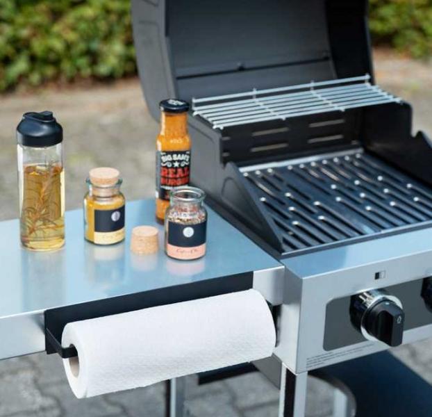 Wenko Ima køkkenrulleholder til væg - Mat sort - Skruefri Wenko Ima køkkenrulleholder til væg - Mat sort - Skruefri