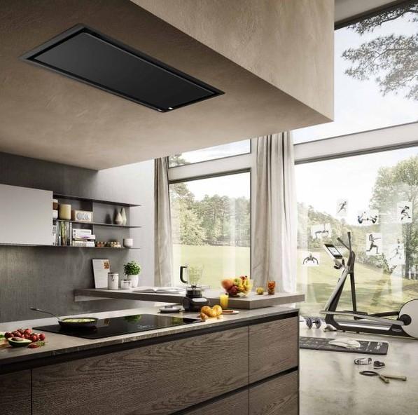 Eico Illusion H30 BL MAT/A/100 indbygget emhætte t/ loft el. niche - Sort Eico Illusion H30 BL MAT/A/100 indbygget emhætte t/ loft el. niche - Sort