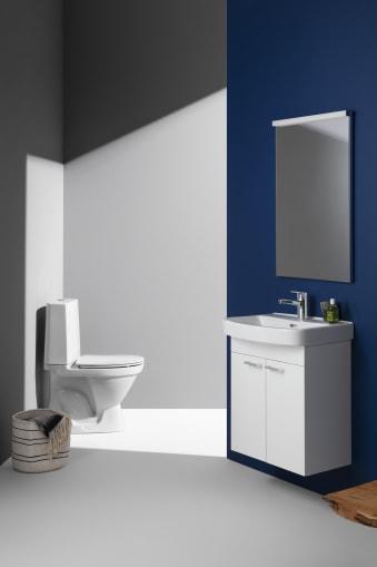 Laufen Kompas Rimless toilet med skjult S-lås - limning Laufen Kompas Rimless toilet med skjult S-lås - limning