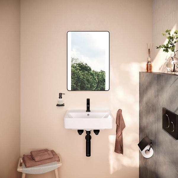 hansgrohe Xanuia Q 50 mini håndvask t/væg - 1 hanehul hansgrohe Xanuia Q 50 mini håndvask t/væg - 1 hanehul