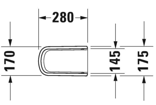 Duravit DuraStyle halvs&oslash;jle