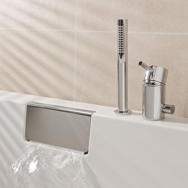 Strømberg Celsius badekar t/indbygning - 180 x 80 - 2 ryglæn - m/Carronite Strømberg Celsius badekar t/indbygning - 180 x 80 - 2 ryglæn - m/Carronite