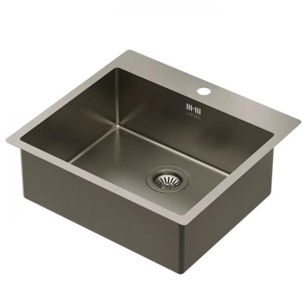 Lavabo Kubus 540 Soft køkkenvask - Dark bronze Lavabo Kubus 540 Soft køkkenvask - Dark bronze