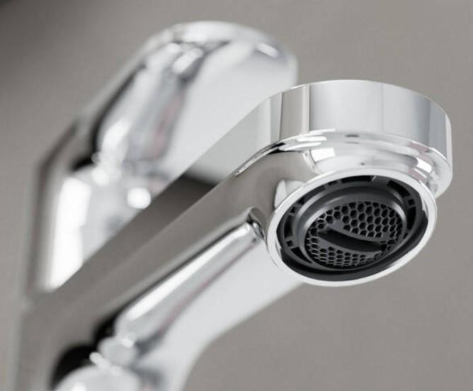 hansgrohe Rebris S 240 h&aring;ndvaskarmatur m/Coolstart og l&oslash;ft-op bundventil - Krom