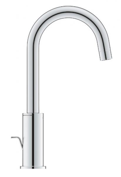 Grohe Start h&aring;ndvaskarmatur L m/bundventil - Krom