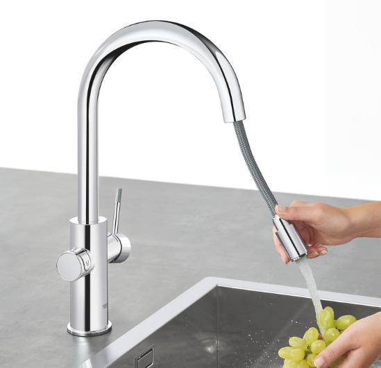 Grohe Blue Home køkkenvandhane m/udtrækstud - Startsæt Grohe Blue Home køkkenvandhane m/udtrækstud - Startsæt