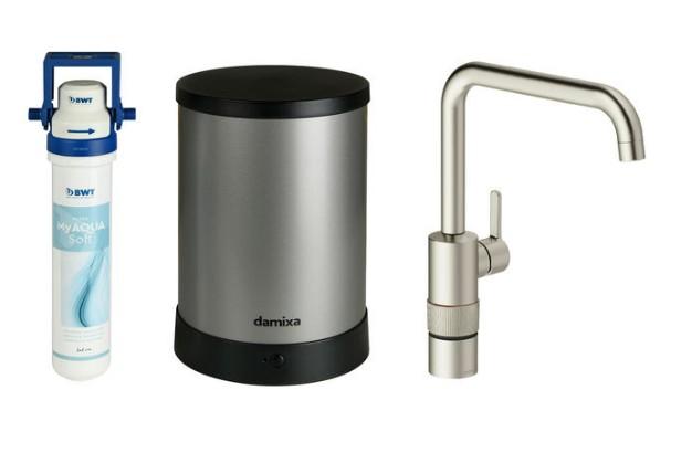 Damixa Silhouet Instant kogende køkkenarmatur - Steel Damixa Silhouet Instant kogende køkkenarmatur - Steel