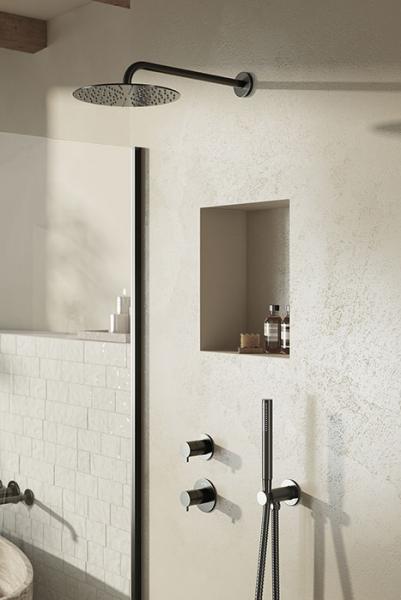 Damixa Silhouet DS 1 komplet brusesystem til indbygning - Gunmetal Damixa Silhouet DS 1 komplet brusesystem til indbygning - Gunmetal