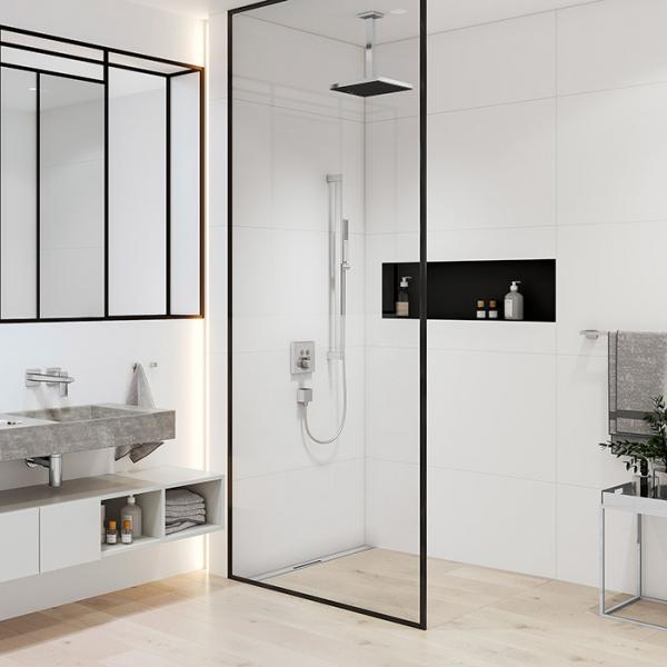 hansgrohe loftbef&aelig;stigelse E 30 cm 1/2" - Krom