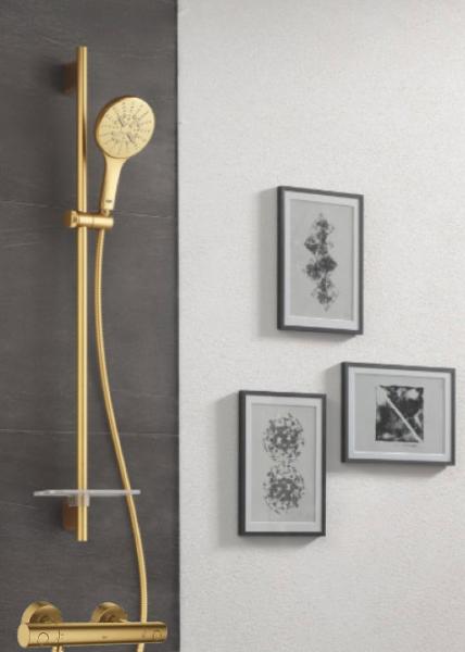 Grohe Rainshower SmartActive komplet brusesystem m/termostat - B&oslash;rstet cool sunrise