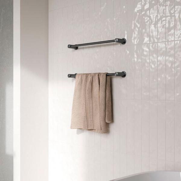 Damixa Silhouet h&aring;ndkl&aelig;destang - 500 mm - B&oslash;rstet grafitgr&aring;