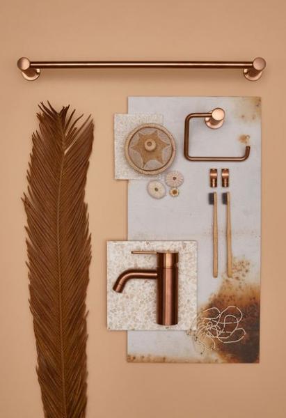 Damixa Silhouet h&aring;ndkl&aelig;destang - 500 mm - B&oslash;rstet kobber