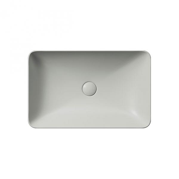 GSI Pura 60 fritstående bowlevask - Firkantet - Uden overløb - Cenere GSI Pura 60 fritstående bowlevask - Firkantet - Uden overløb - Cenere