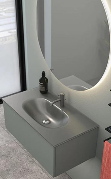 Dansani Corona rundt spejl m/lys - 90 cm Dansani Corona rundt spejl m/lys - 90 cm