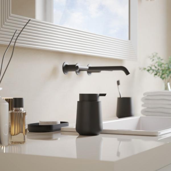 Beslagsboden s&aelig;bedispenser t/bord - Mat sort