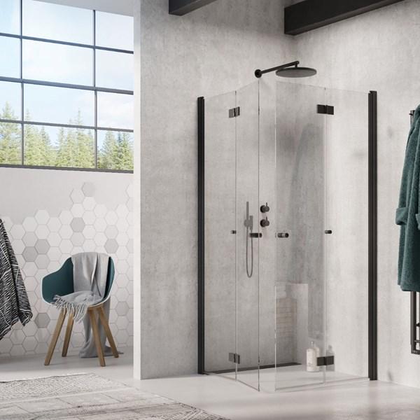 Str&oslash;mberg Noma 110 bruseniche m/folded&oslash;re - Skr&aelig;ddersyet - Mat sort