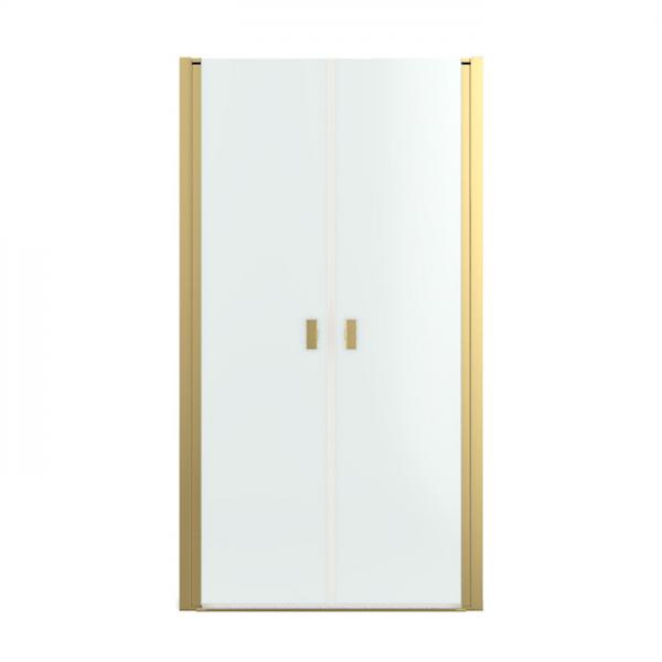 Strømberg Noma 30 dobbelt svingdør 700mm - Børstet messing Strømberg Noma 30 dobbelt svingdør 700mm - Børstet messing