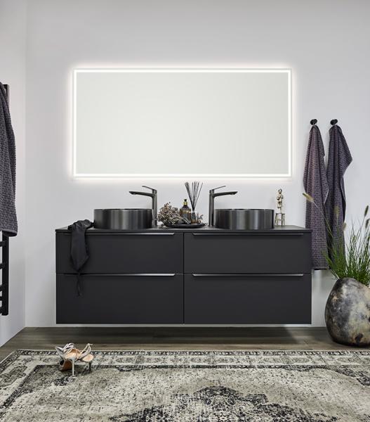 Cass&oslash;e Grezzo &Oslash;40 fritst&aring;ende bowlevask - Uden overl&oslash;b - Gunmetal