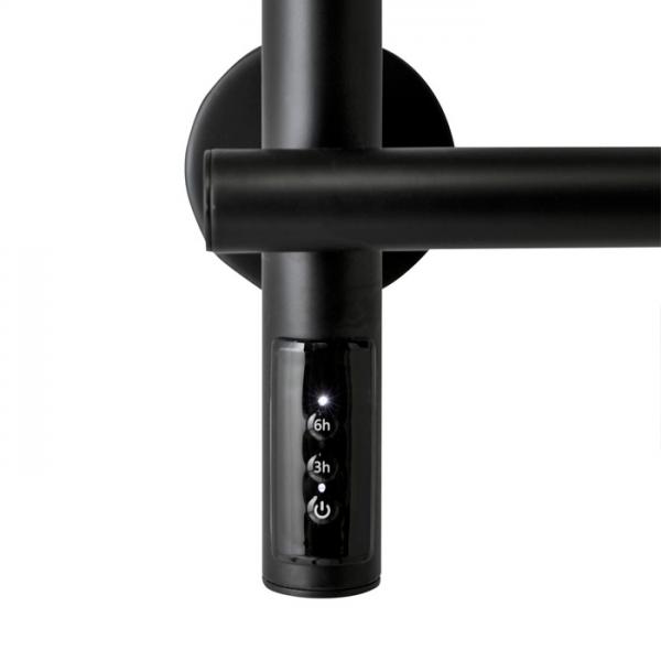 Cassøe Lazio håndklædetørrer til el - Mat sort Cassøe Lazio håndklædetørrer til el - Mat sort