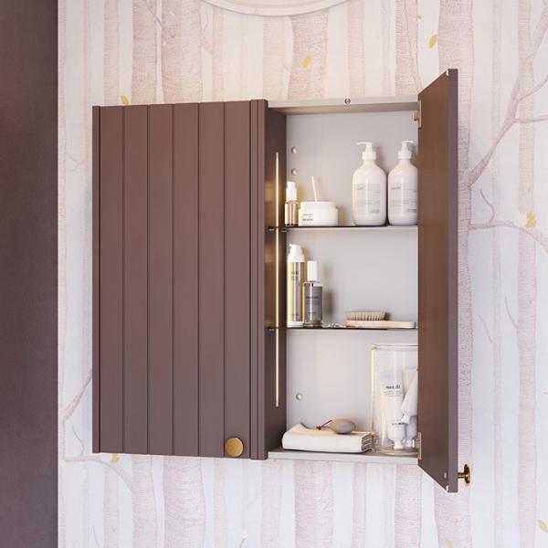 Dansani Luna Vintage overskab m/låge og riller - Højrehængslet - Valgfri farve Dansani Luna Vintage overskab m/låge og riller - Højrehængslet - Valgfri farve