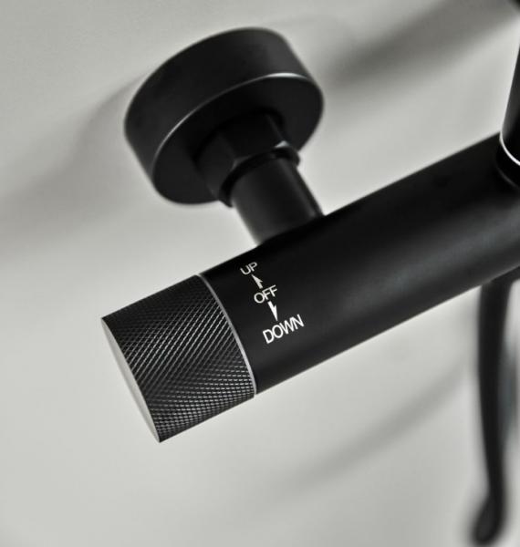 Cassøe Crystal Cut komplet pakke til badeværelset - Mat sort Cassøe Crystal Cut komplet pakke til badeværelset - Mat sort