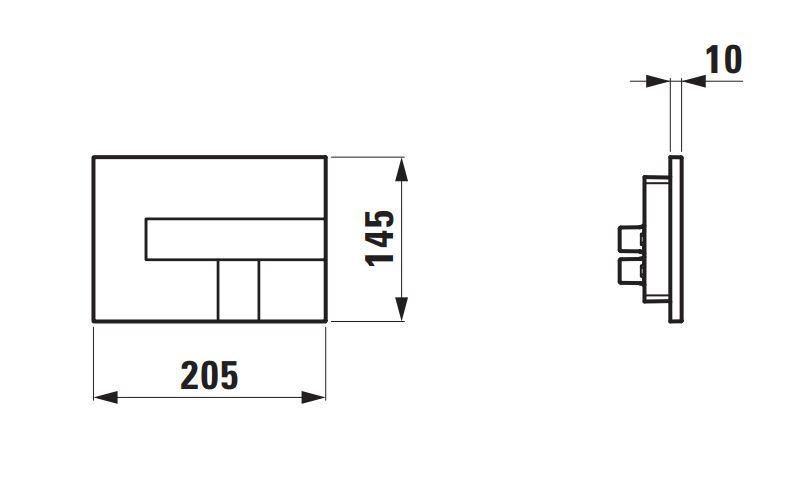 Laufen MEDA rimless toiletpakke inkl. sæde m/softclose, cisterne og hvid betjening Laufen MEDA rimless toiletpakke inkl. sæde m/softclose, cisterne og hvid betjening