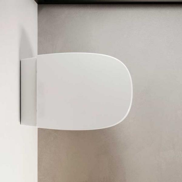 Catalano Alvea toiletpakke inkl. toiletsæde m/SoftClose, cisterne og mat sort betjening Catalano Alvea toiletpakke inkl. toiletsæde m/SoftClose, cisterne og mat sort betjening