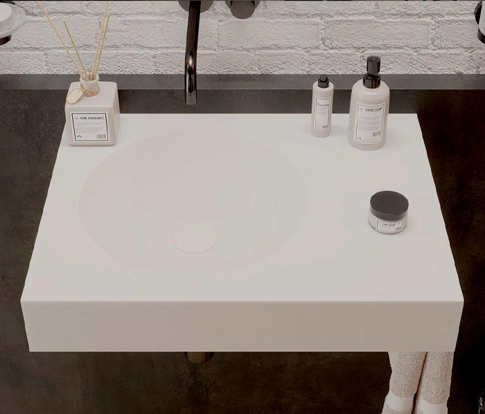 Ideavit Solidnext håndvask t/væg - Uden overløb - Uden hanehul Ideavit Solidnext håndvask t/væg - Uden overløb - Uden hanehul