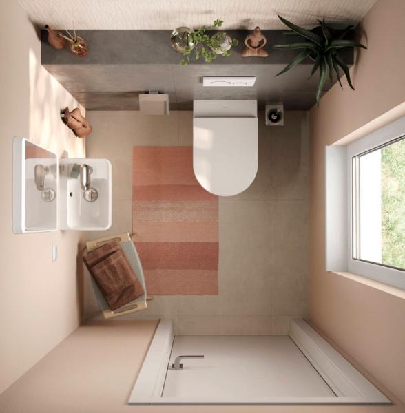 hansgrohe Xanuia Q 36 håndvask t/væg - Hanehul til højre hansgrohe Xanuia Q 36 håndvask t/væg - Hanehul til højre