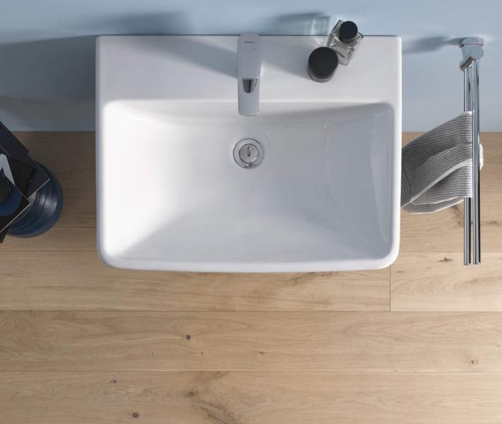 Duravit No. 1 55 håndvask t/nedfældning - 1 hanehul Duravit No. 1 55 håndvask t/nedfældning - 1 hanehul