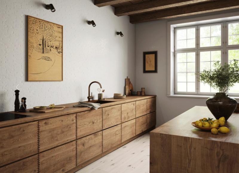 Lavabo Kubus 030 køkkenarmatur - Bruneret messing Lavabo Kubus 030 køkkenarmatur - Bruneret messing