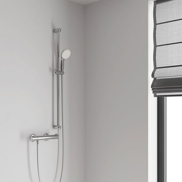 Grohe Grohtherm New Tempesta komplet brusesystem 2 spray - Krom Grohe Grohtherm New Tempesta komplet brusesystem 2 spray - Krom