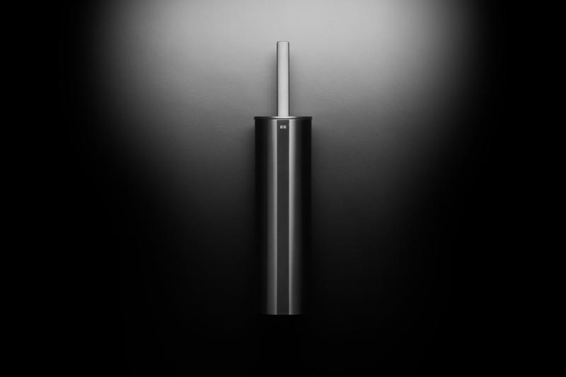 Unidrain ReFrame toiletbørste til væg - Børstet stål Unidrain ReFrame toiletbørste til væg - Børstet stål