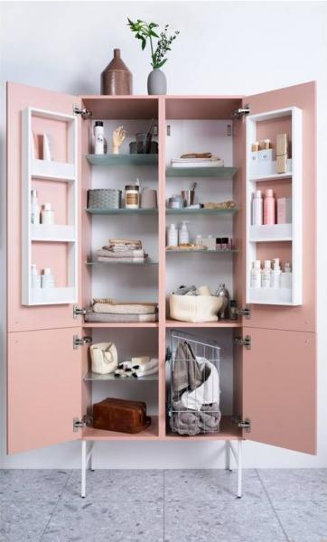 Gustavsberg Artic 40 h&oslash;jskab - Fersken