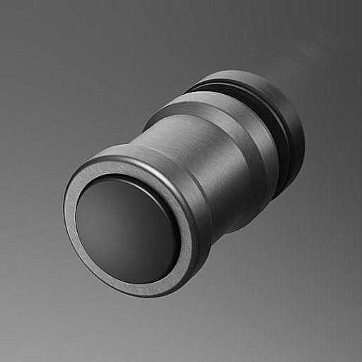 Str&oslash;mberg Noma 195 fastv&aelig;g m/folded&oslash;r 800mm - H&oslash;jre - B&oslash;rstet gunmetal