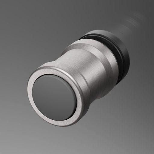 Str&oslash;mberg Noma 195 fastv&aelig;g m/folded&oslash;r 800mm - H&oslash;jre - Steel