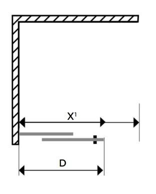 Strømberg Faro 12 walk-in brusevæg m/skydedør 800mm - Klart glas/børstet kobber Strømberg Faro 12 walk-in brusevæg m/skydedør 800mm - Klart glas/børstet kobber
