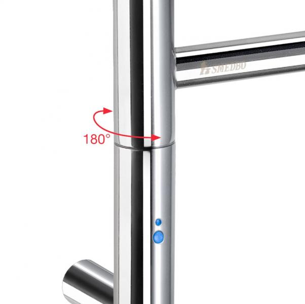 Smedbo Dry h&aring;ndkl&aelig;det&oslash;rrer - 40,3x77,7 cm - St&aring;l