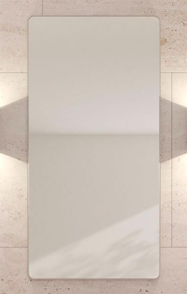 Cass&oslash;e Refine vendbart spejl - 45 x 90 cm - m/alu ramme