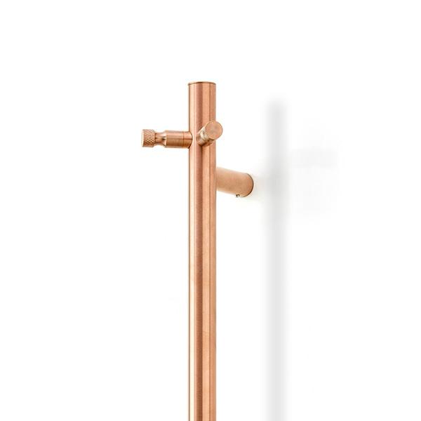 Cassøe Rimini håndklædetørrer - Børstet kobber Cassøe Rimini håndklædetørrer - Børstet kobber